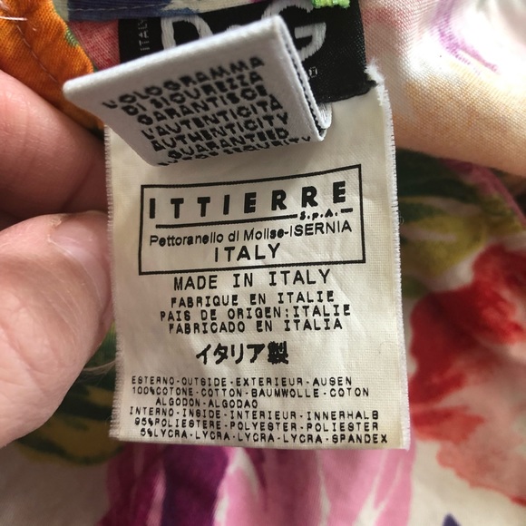 Dolce and Gabbana vintage floral strapless dress - Picture 11 of 11